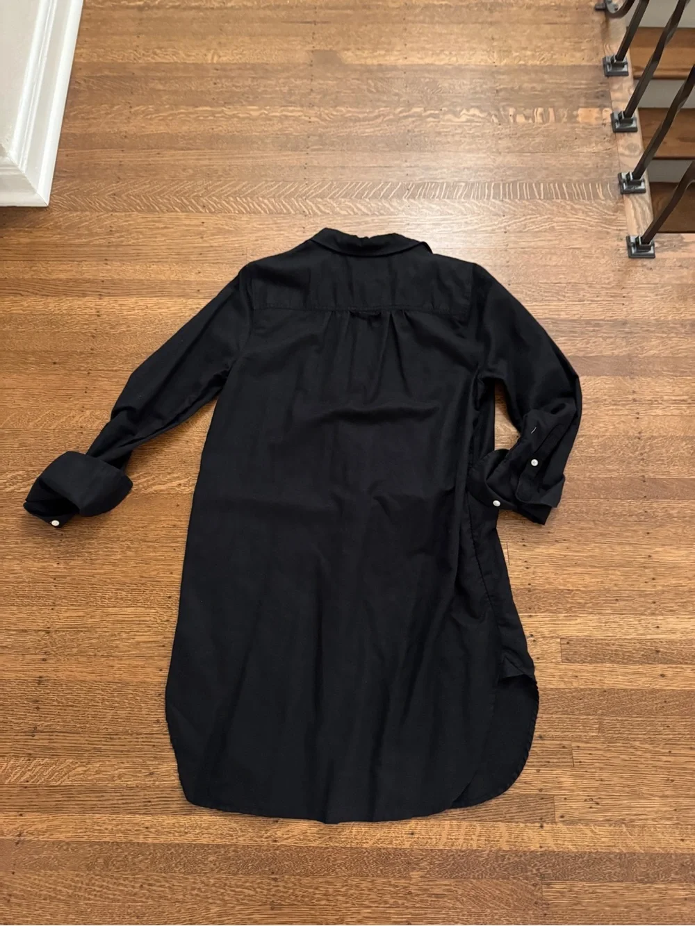 J. Crew Women’s Black Linen Bathing Suit Cover-up